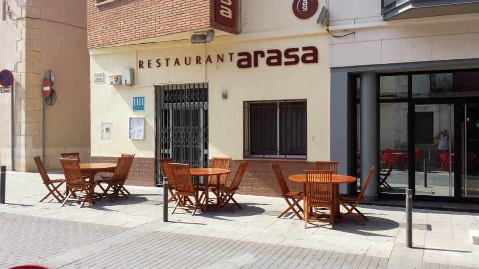 Hostal Restaurante Arasa Santa Barbara Luaran gambar